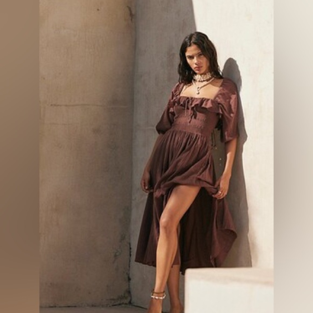 Free people Oasis Midi XS dress
